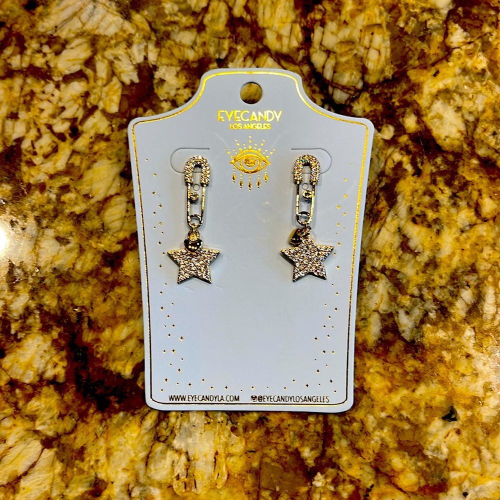 Eye candy Los Angeles star earrings